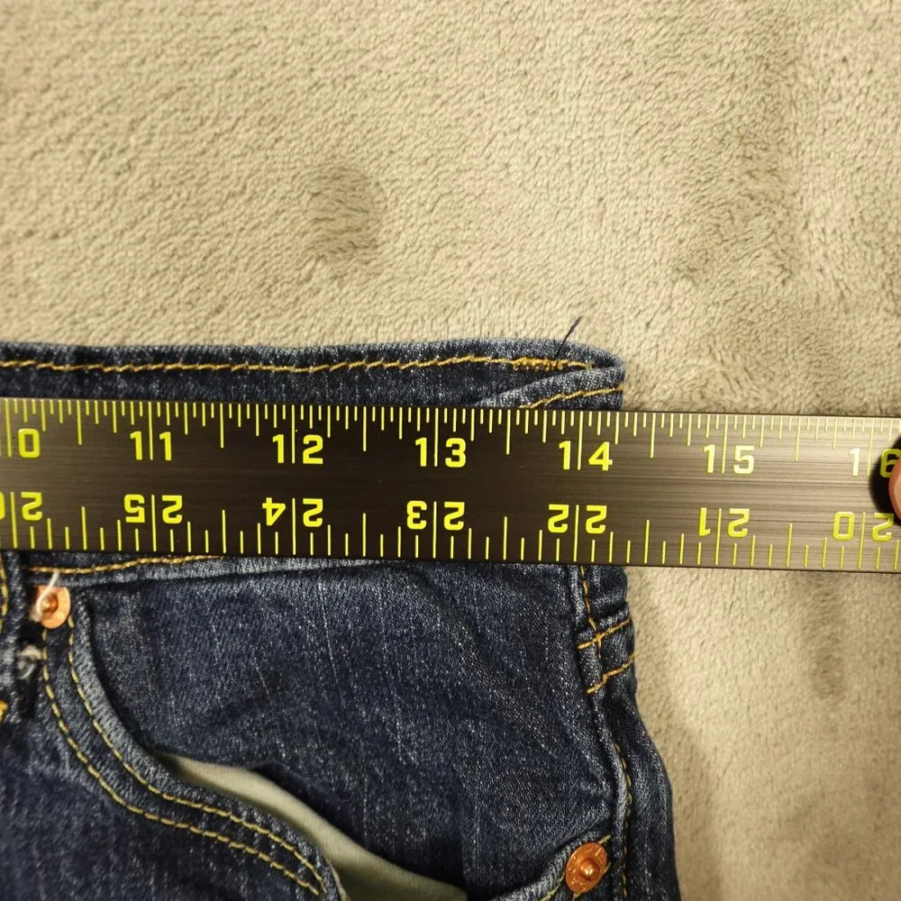 Levi's‎ Jeans 511 Slim Fit Men's 29x32 Dark Wash Blue Denim Premium Red Tab
